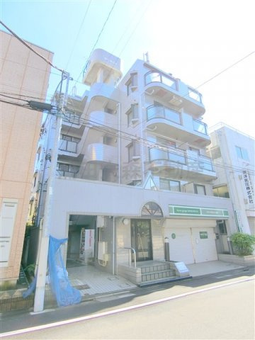 ステージ新蒲田の外観|1990年11月築　鉄筋コンクリート造5階建　大田区新蒲田2丁目
東急多摩川線矢口渡駅徒歩7分　東急池上線蓮沼駅徒歩10分　京浜東北線蒲田駅徒歩16分