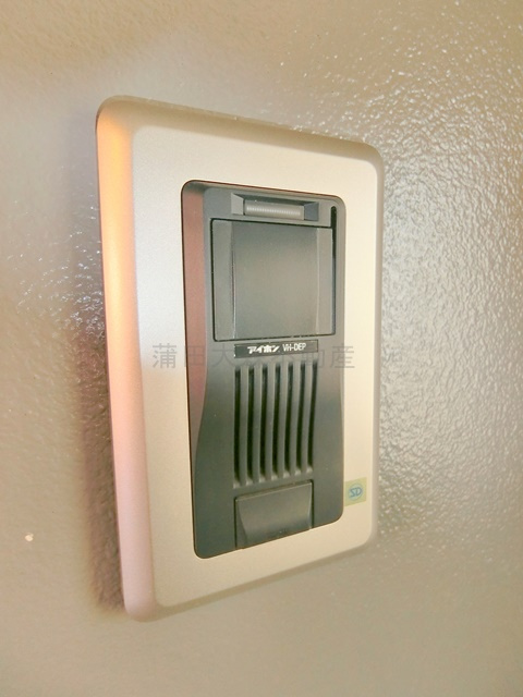 ステージ新蒲田の玄関