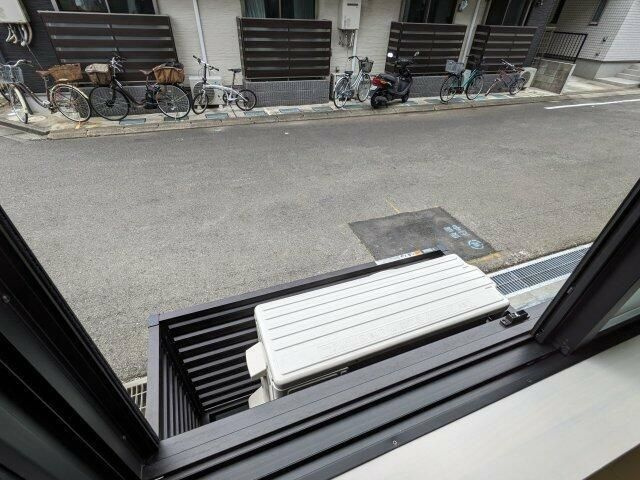 イクシオ錦町のバルコニー