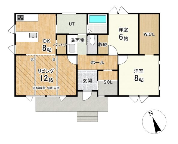 武佐3丁目【フルリノベーション】平屋の快適な暮らしを！