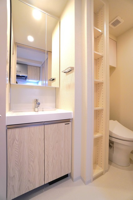 プレディアコート錦糸町スカイビューの洗面所|※写真は同タイプ住戸です。