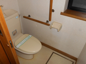 【トイレ】 | ハレアイナ武蔵小山 | 温水洗浄便座が付きます