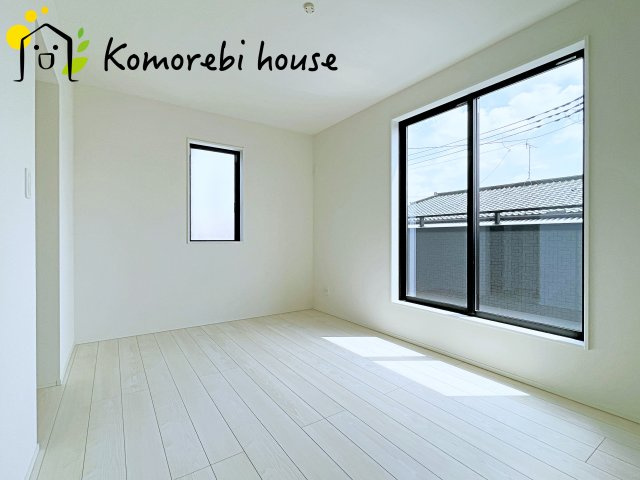北本市宮内　３期　新築一戸建て　04の寝室|ゆとりの広さです