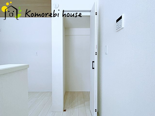 北本市宮内　３期　新築一戸建て　04の収納|専用の収納スペースです