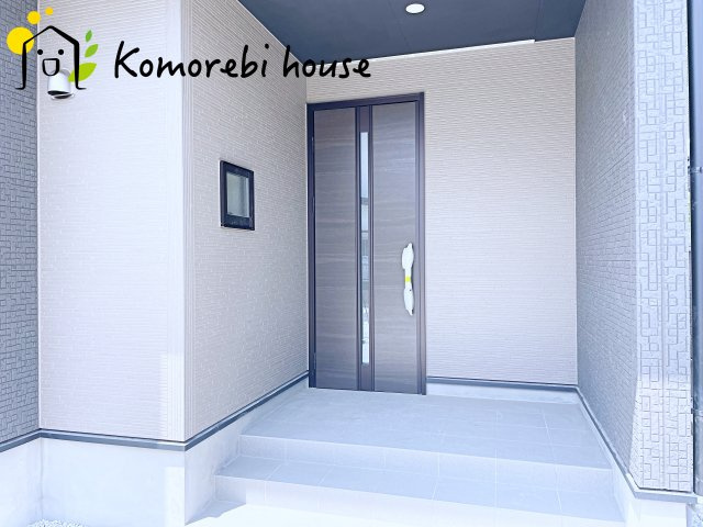 北本市宮内　３期　新築一戸建て　04の玄関|毎日通る玄関はこちらです