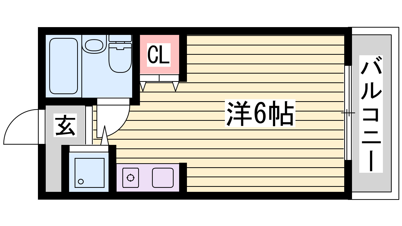 シティゴールドの間取り