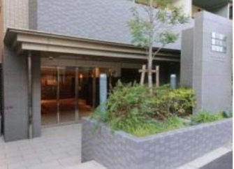 大阪市天王寺区空清町の賃貸マンションのエントランス