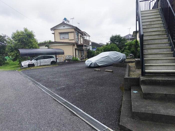 サンフォーラムの駐車場