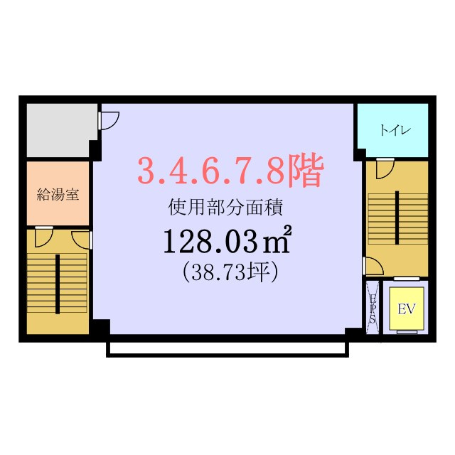 廣瀬第3ビルの間取り