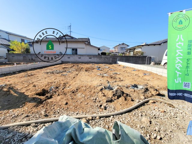 熊本市南区野田2丁目第1-2棟(A号棟)の外観|デザイン性のある外観です。