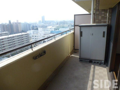 【バルコニー】 | キングマンション鶴見 | ※別室参考画像