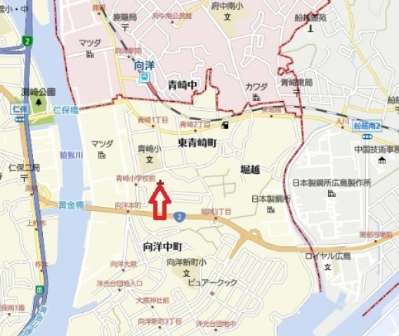 Ｅｓｐｅｒａｎｚａ青崎の地図