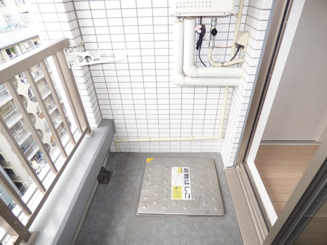 オリエンタル南堀江のバルコニー