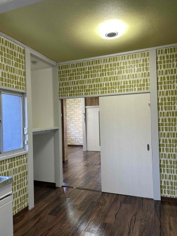 中野区上高田５丁目の一棟アパートのキッチン|使いやすいキッチンです