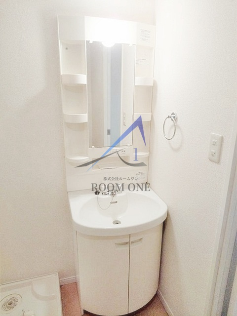 b’CASA東大井の洗面所|洗面台です。