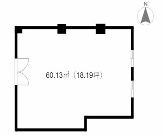 【間取り】 | モンテベルデ壬生貸店舗事務所