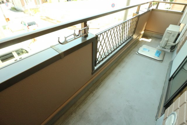 ウエストビレッジのバルコニー