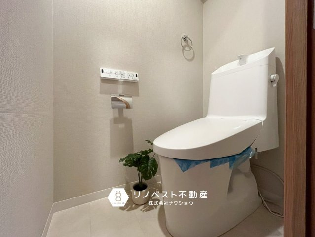 ふぁみーゆ勝山の浴室|広い浴室で家族でゆったり入浴できます♪シックな内装で落ち着いた空間です！