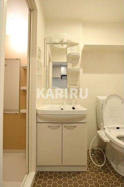 CITY PAL FUKAEBASHIの洗面所