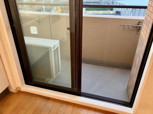 フリーディオ大崎のバルコニー