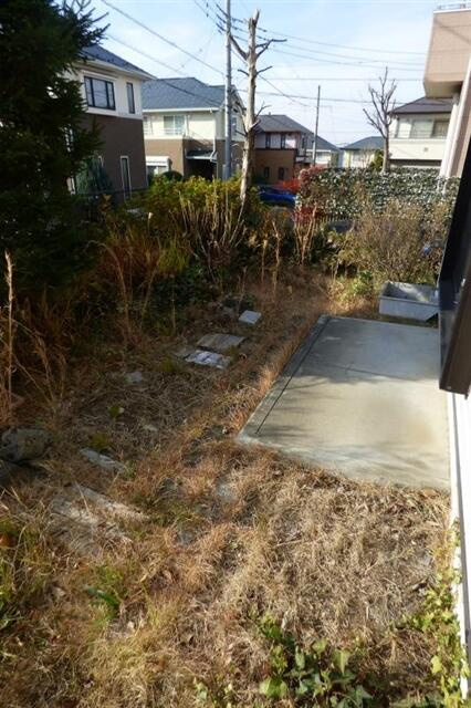 みすずが丘戸建１の庭