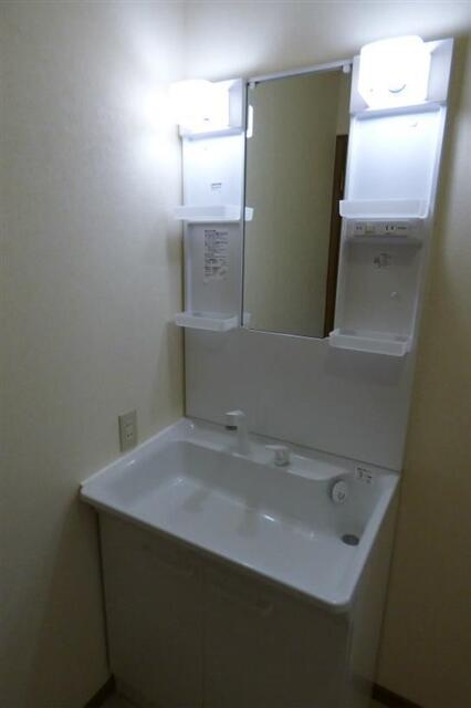 みすずが丘戸建１の独立洗面台