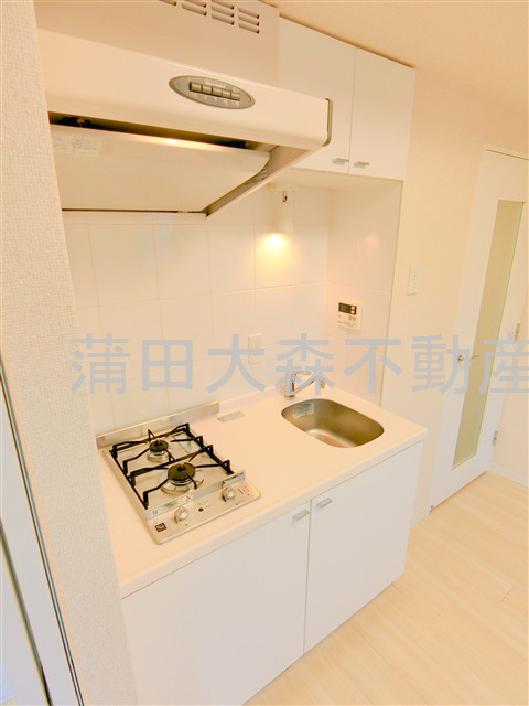 ビバリーホームズ久が原Ⅱのキッチン|2口ガスシステムキッチン