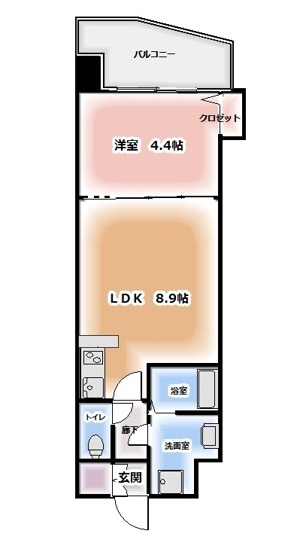 【間取り】 | アンピールメゾン天神北