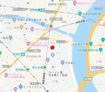 【地図】 | スカイコート日本橋第5