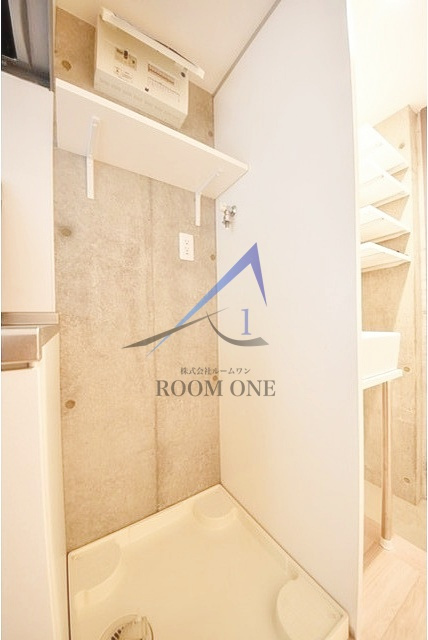 ティーグル荏原中延の設備|洗濯機置き場です。