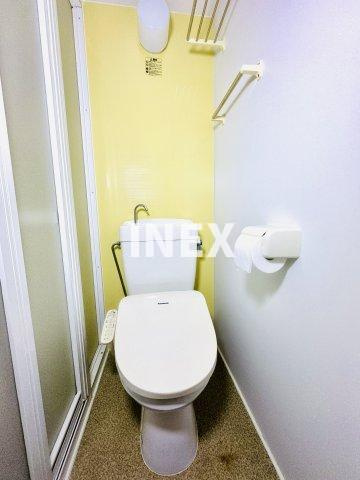 横浜市西区境之谷のアパートのトイレ