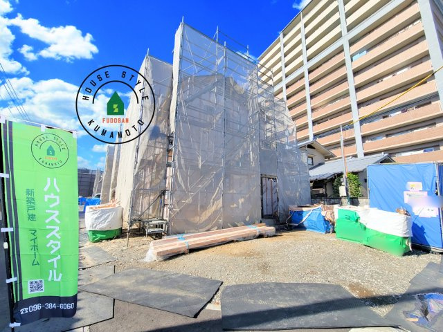 熊本市中央区本山3丁目第1-4棟(D号棟)の外観|デザイン性のある外観です。