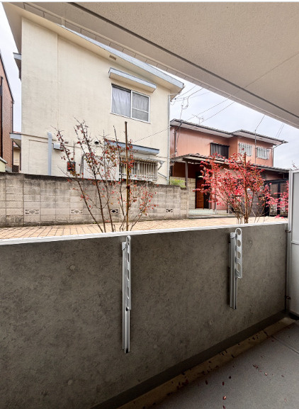 Skuld松陰神社　新築　デザイナーズ　ペット相談　礼金0のバルコニー