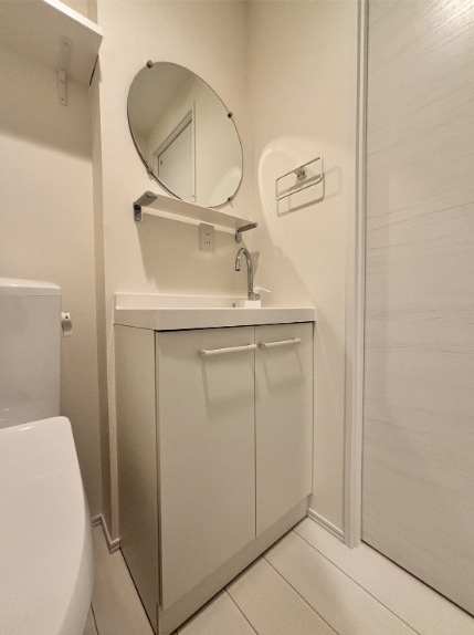 Skuld松陰神社　新築　デザイナーズ　ペット相談　礼金0の洗面所