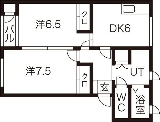 ストリームB棟の間取り