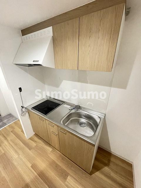 西宮市中前田町のアパートのキッチン