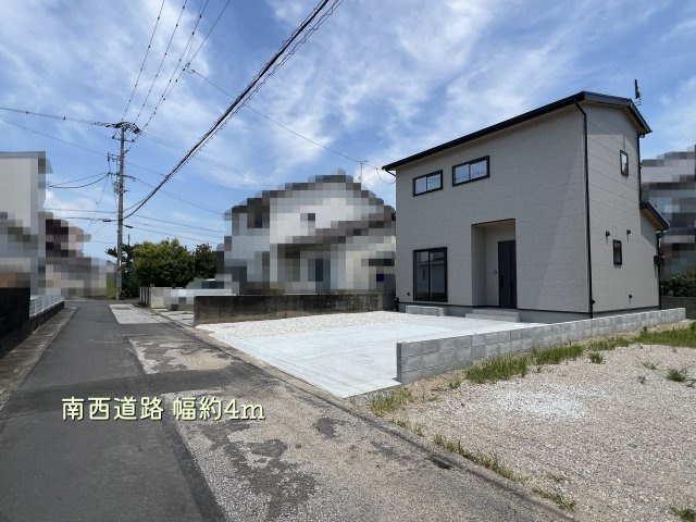 【前面道路含む現地写真】 | 香南市野市町西野/西棟