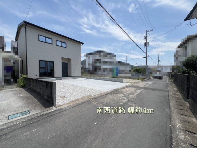 【前面道路含む現地写真】 | 香南市野市町西野/西棟