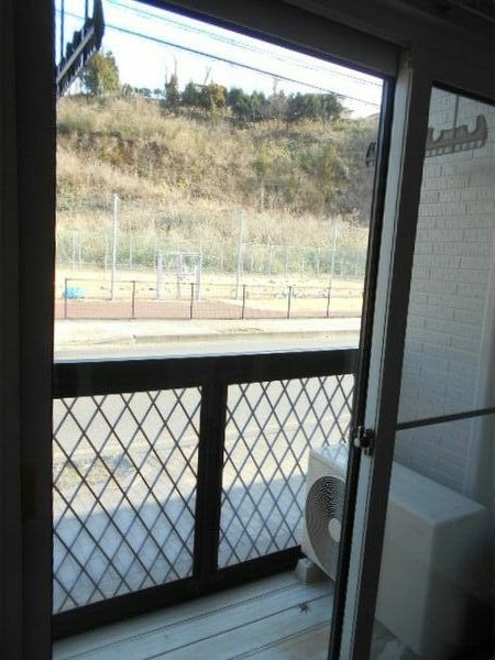 ストリームB棟のバルコニー