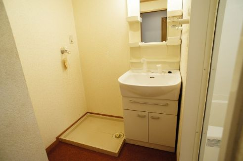 アムール青木の独立洗面台|別号室の参考写真です。