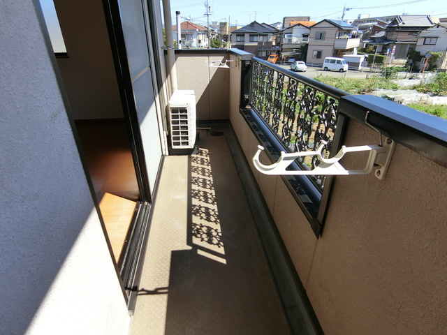 グランツⅡのバルコニー
