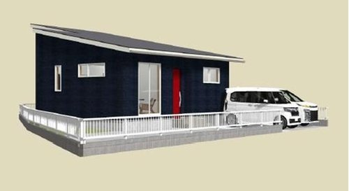 福岡市西区太郎丸2丁目　新築戸建の外観パース|イメージパースにつき現況優先となります