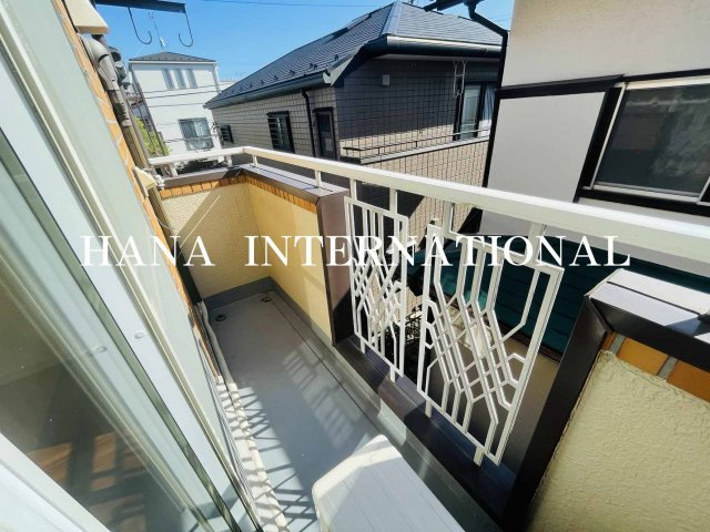 ローズアパート Q-057のバルコニー