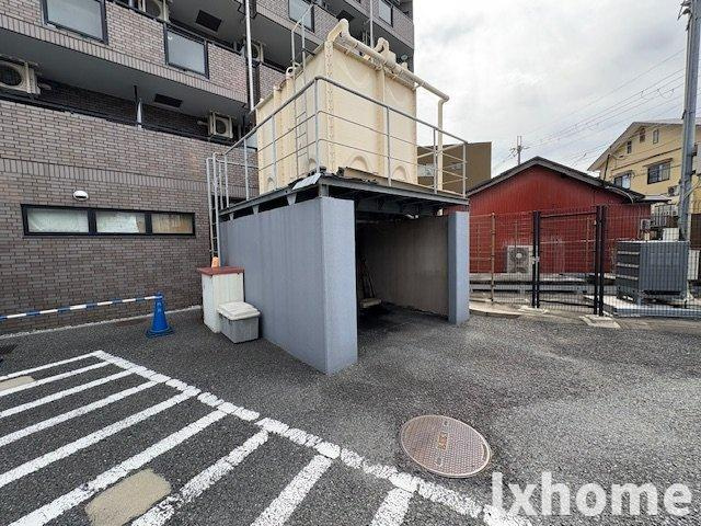 センターコートの駐車場