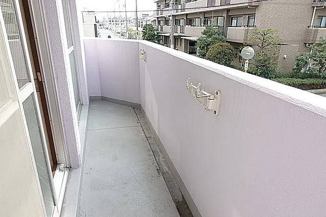 パークメゾン一刻館のバルコニー