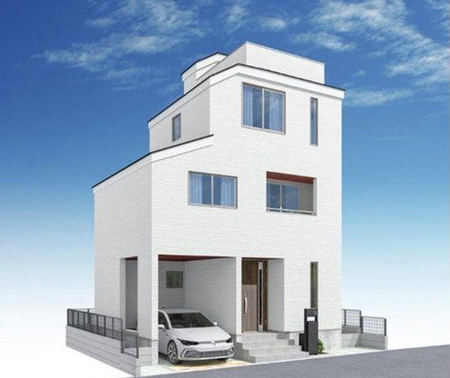 板橋区三園2丁目　始発駅×屋上バルコニー　車庫付き戸建