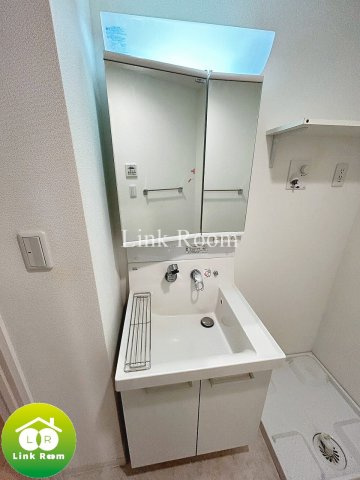 Verre森下の洗面所