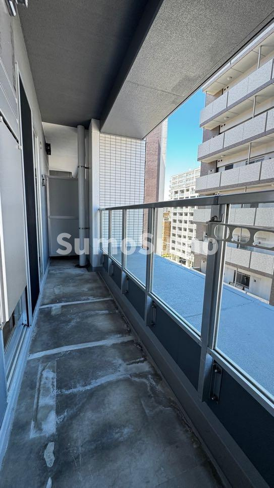 KDXレジデンス大濠ハーバービュータワーのバルコニー