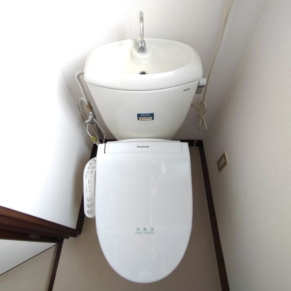 スカイタウンヨシダA棟のトイレ