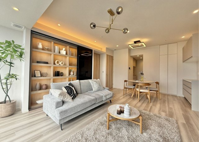 クラッシィタワー新宿御苑の居間・リビング